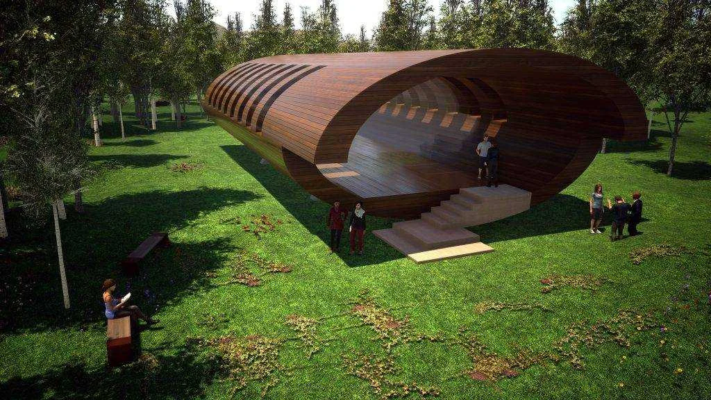 Oval tube — view 2