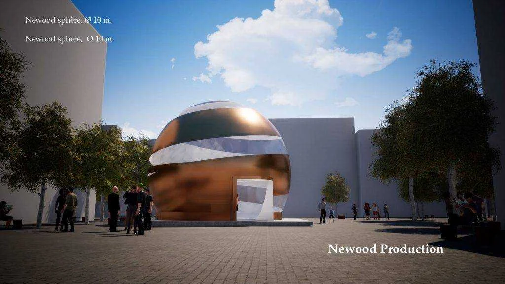 The peeled sphere — vue 2
