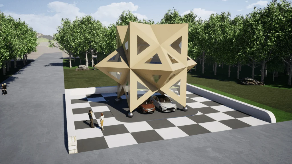 Tangram set — Composition modulaire