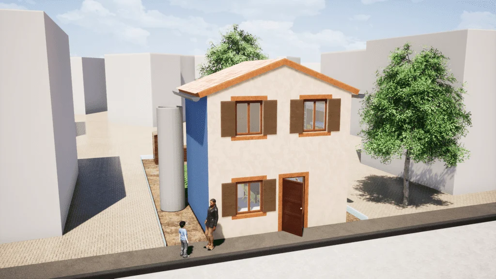 Kibéra — Habitat compact