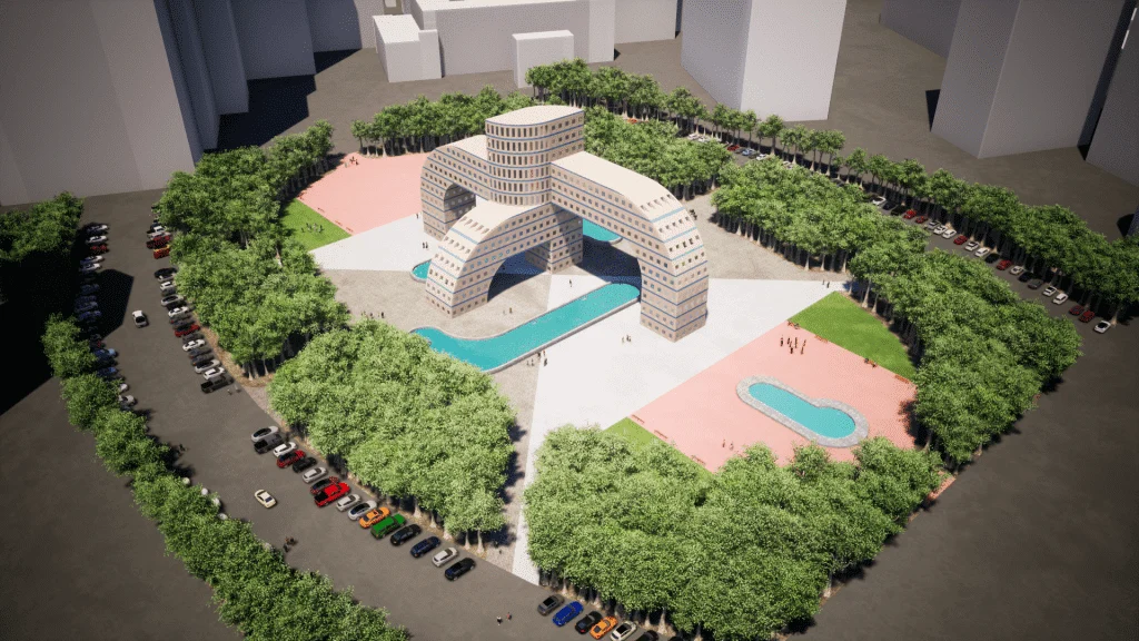 Step over — Habitat collectif