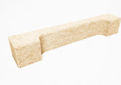 Flat chamfer block