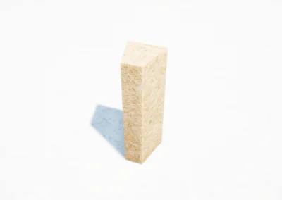 Vertical polyhedral block